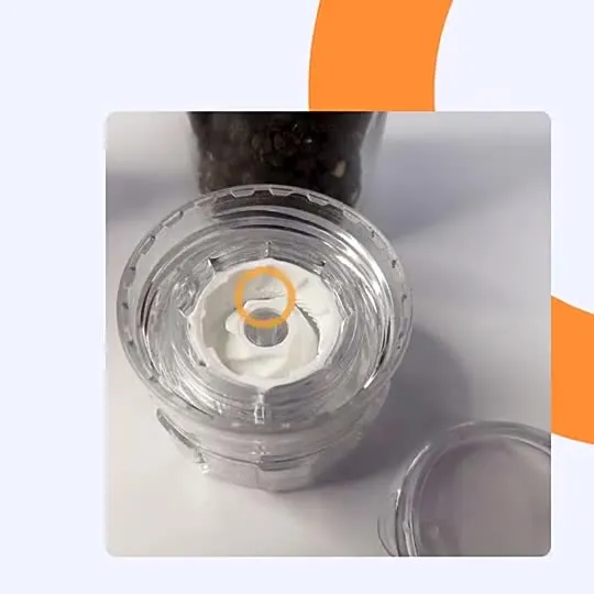 Дешевле купить оптом 100 мл стеклянный пластиковый набор для соли и перца